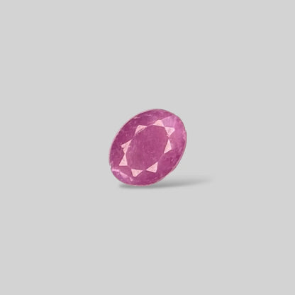 Natural Ruby Oval/Faceted Cut - 2.79 Carats