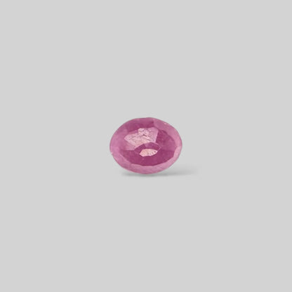 Natural Ruby Oval/Faceted Cut - 2.79 Carats