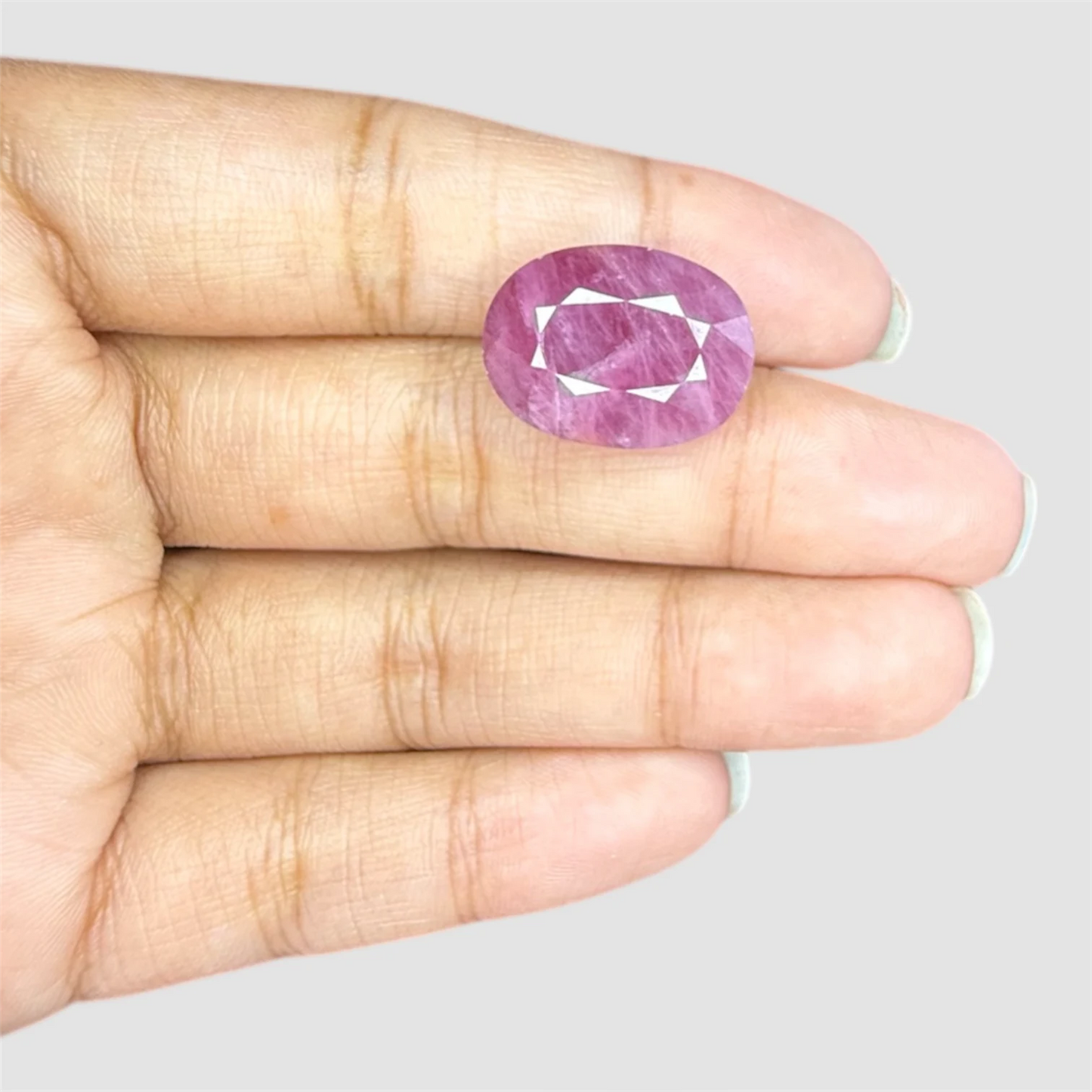 Natural Ruby Oval/Faceted Cut - 23.01 Carats