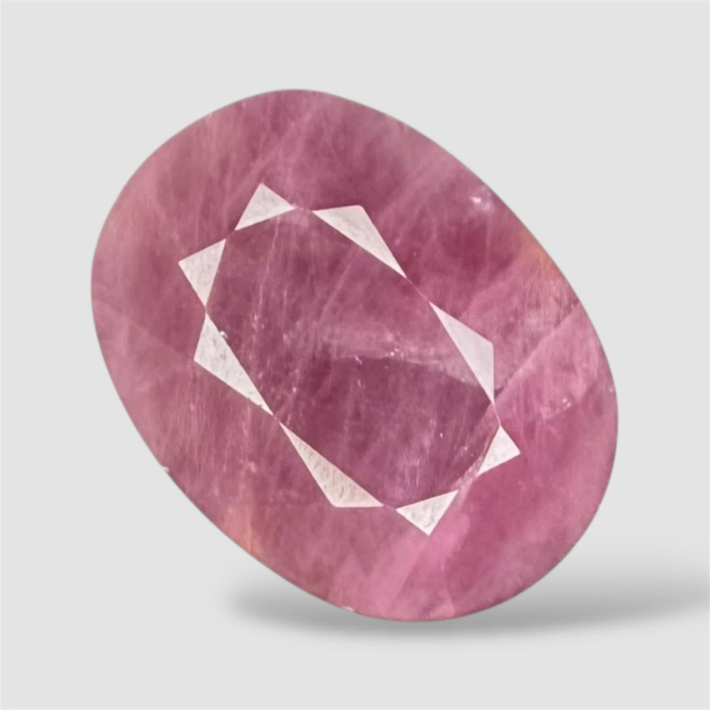 Natural Ruby Oval/Faceted Cut - 23.01 Carats