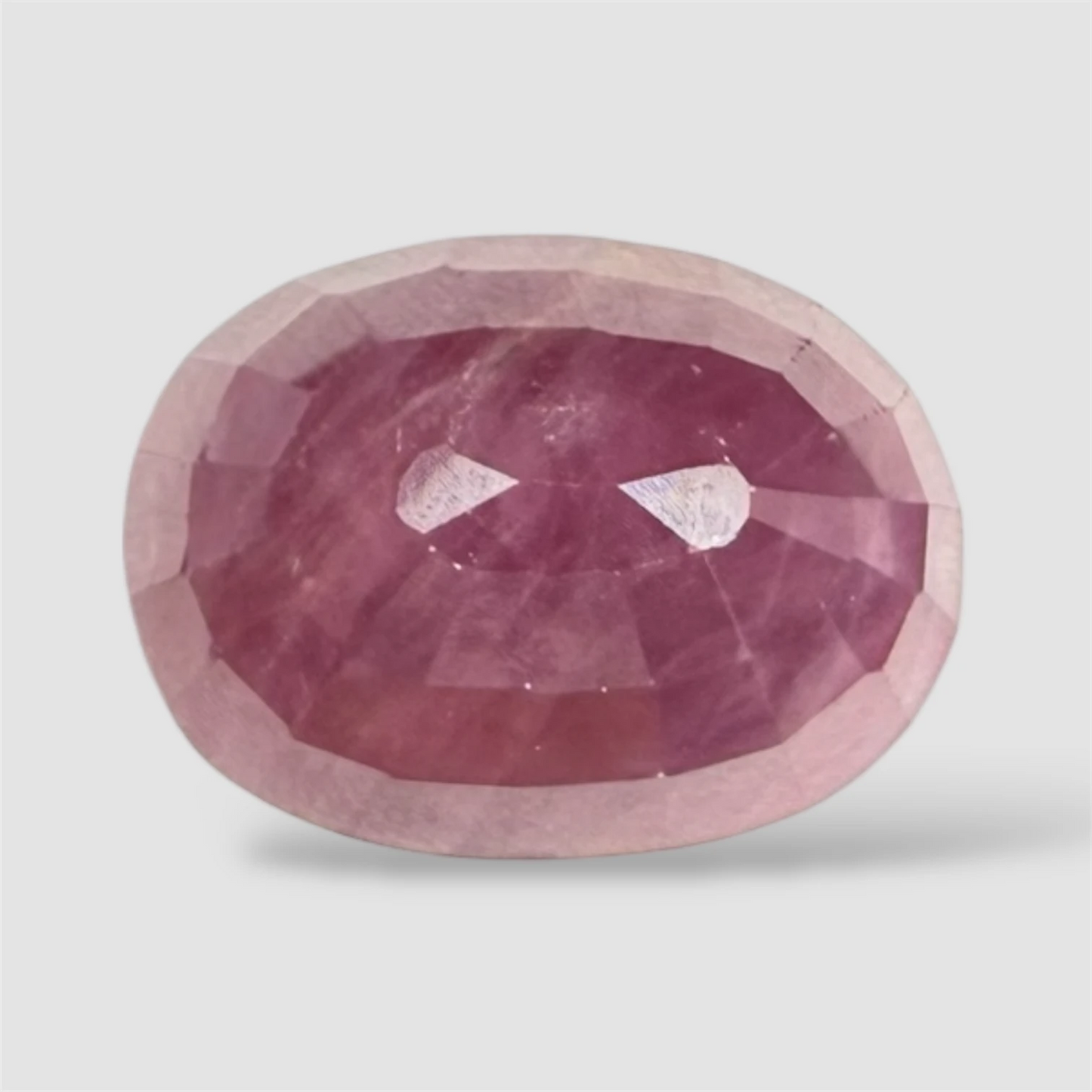 Natural Ruby Oval/Faceted Cut - 23.01 Carats