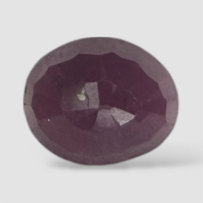 Natural Ruby Oval/Faceted Cut - 3.76 Carats
