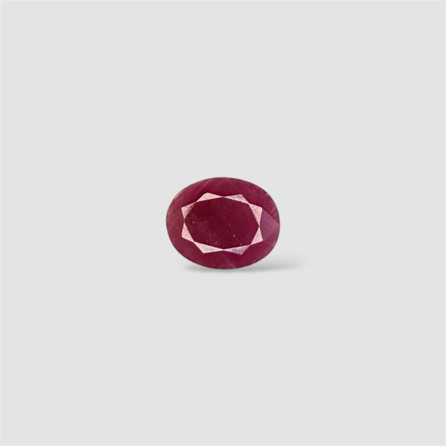 Natural Ruby Oval/Faceted Cut - 3.88 Carats – Rasikh Gems
