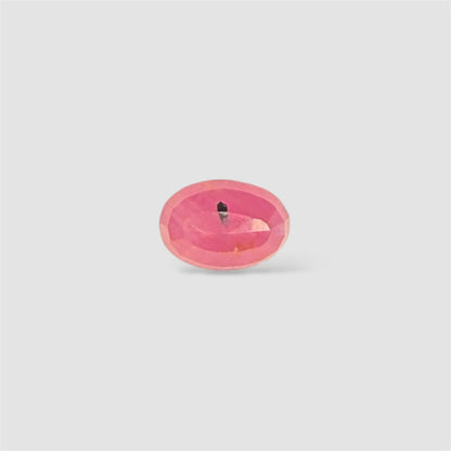 Natural Ruby Oval/Faceted Cut - 3.92 Carats