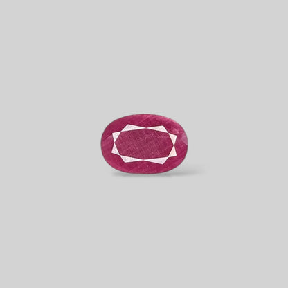 Natural Ruby Oval/Faceted Cut - 35.99 Carats