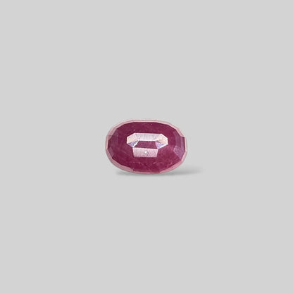 Natural Ruby Oval/Faceted Cut - 35.99 Carats