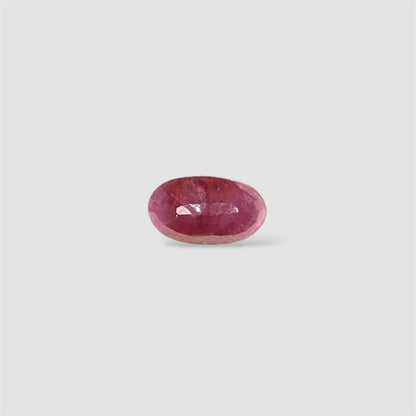Natural Ruby Oval/Faceted Cut - 4.05 Carats
