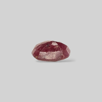 Natural Ruby Oval/Faceted Cut - 4.80 Carats
