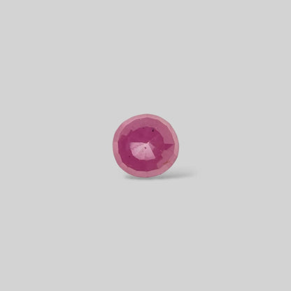 Natural Ruby Oval/Faceted Cut - 4.85 Carats