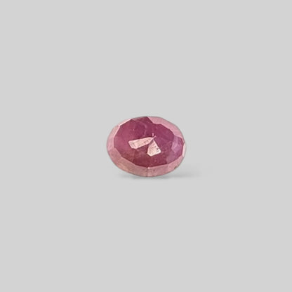 Natural Ruby Oval/Faceted Cut - 5.64 Carats