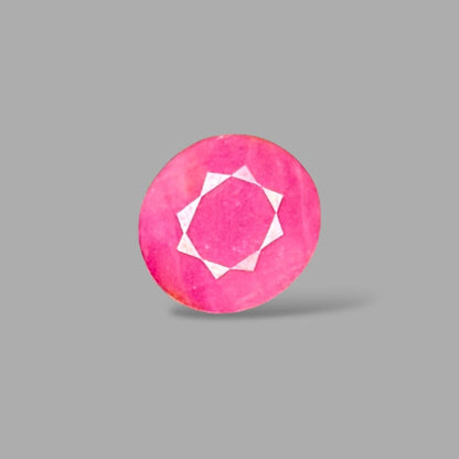 Natural Ruby Oval/Faceted Cut - 5.85 Carats