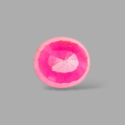 Natural Ruby Oval/Faceted Cut - 5.85 Carats