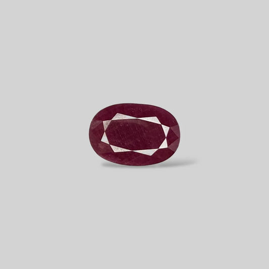 Natural Ruby Oval/Faceted Cut - 60.55 Carats