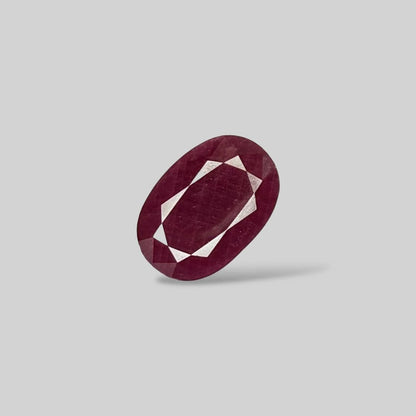 Natural Ruby Oval/Faceted Cut - 60.55 Carats