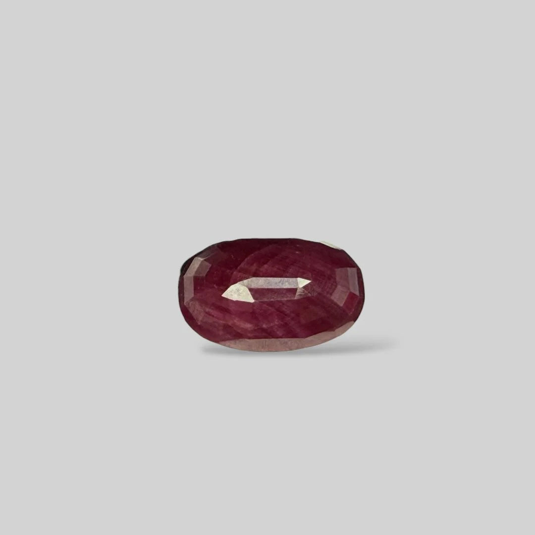 Natural Ruby Oval/Faceted Cut - 60.55 Carats