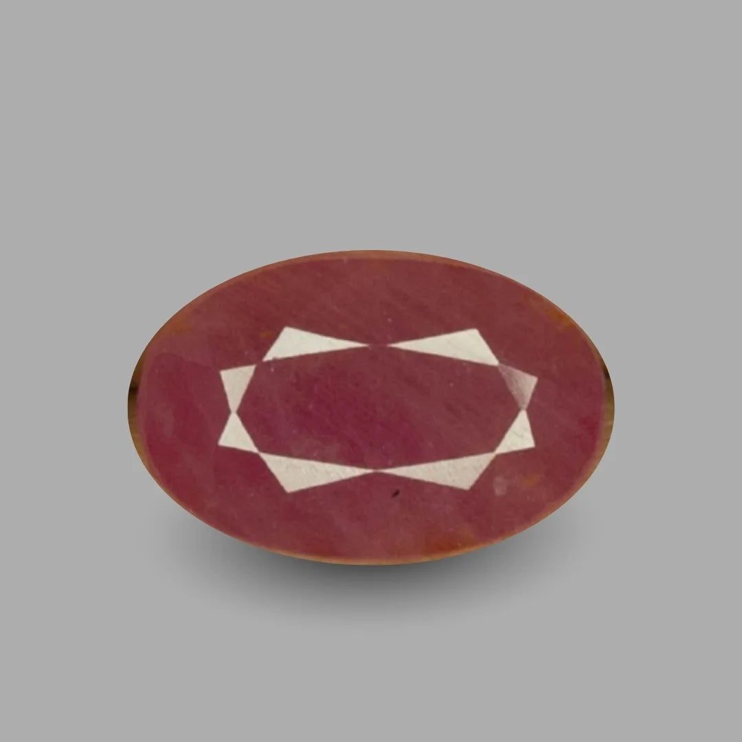 Natural Ruby Oval Mixed Cut - 10.93 Carats