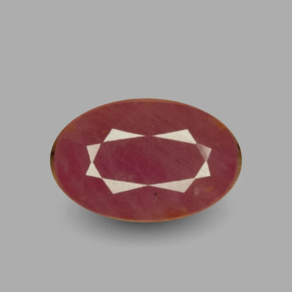 Natural Ruby Oval Mixed Cut - 10.93 Carats