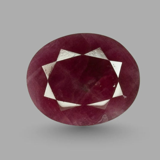 Natural Ruby Oval Mixed Cut - 13.68 Carats