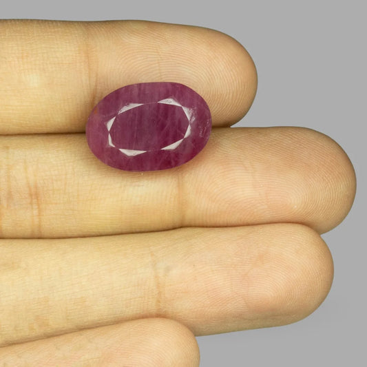Natural Ruby Oval Mixed Cut - 19.68 Carats