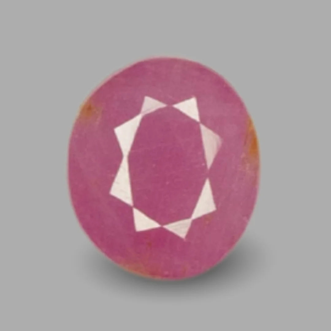 Natural Ruby Oval Mixed Cut - 3.11 Carats