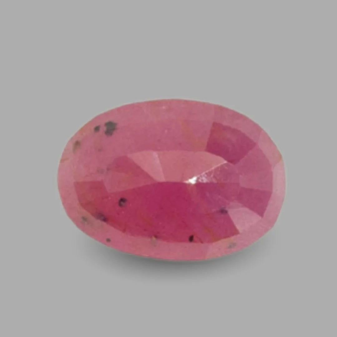 Natural Ruby Oval Mixed Cut - 3.44 Carats