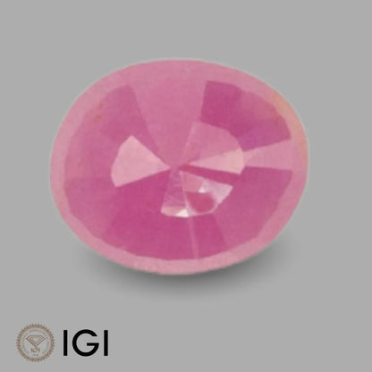 Natural Ruby Oval Mixed Cut - 3.80 Carats