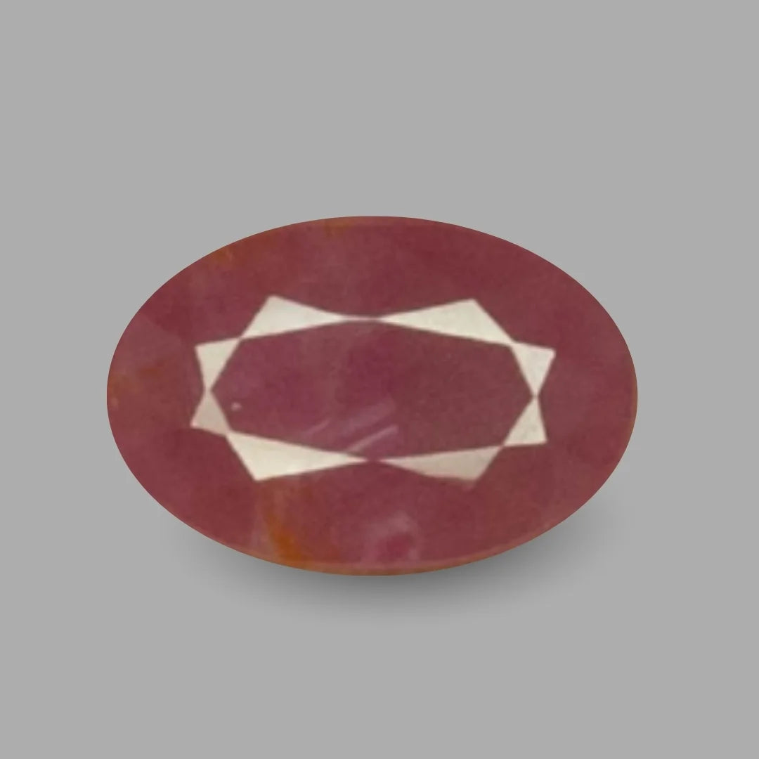 Natural Ruby Oval Mixed Cut - 3.96 Carats