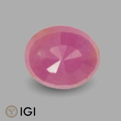 Natural Ruby Oval Mixed Cut - 4.07 Carats