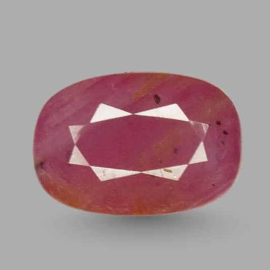 Natural Ruby Oval Mixed Cut - 4.14 Carats
