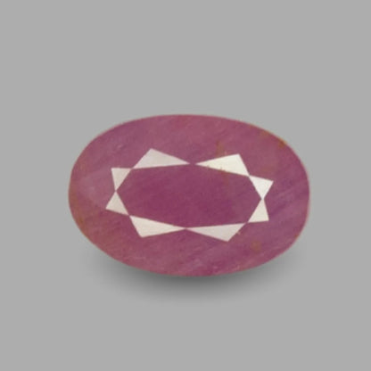 Natural Ruby Oval Mixed Cut - 4.55 Carats