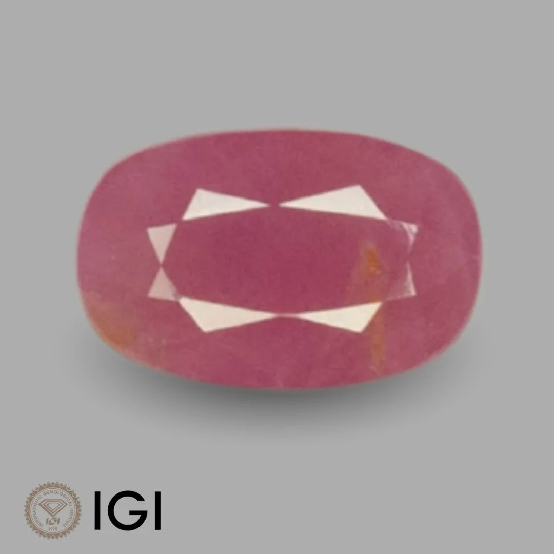 Natural Ruby Oval Mixed Cut - 4.66 Carats