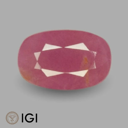 Natural Ruby Oval Mixed Cut - 4.66 Carats