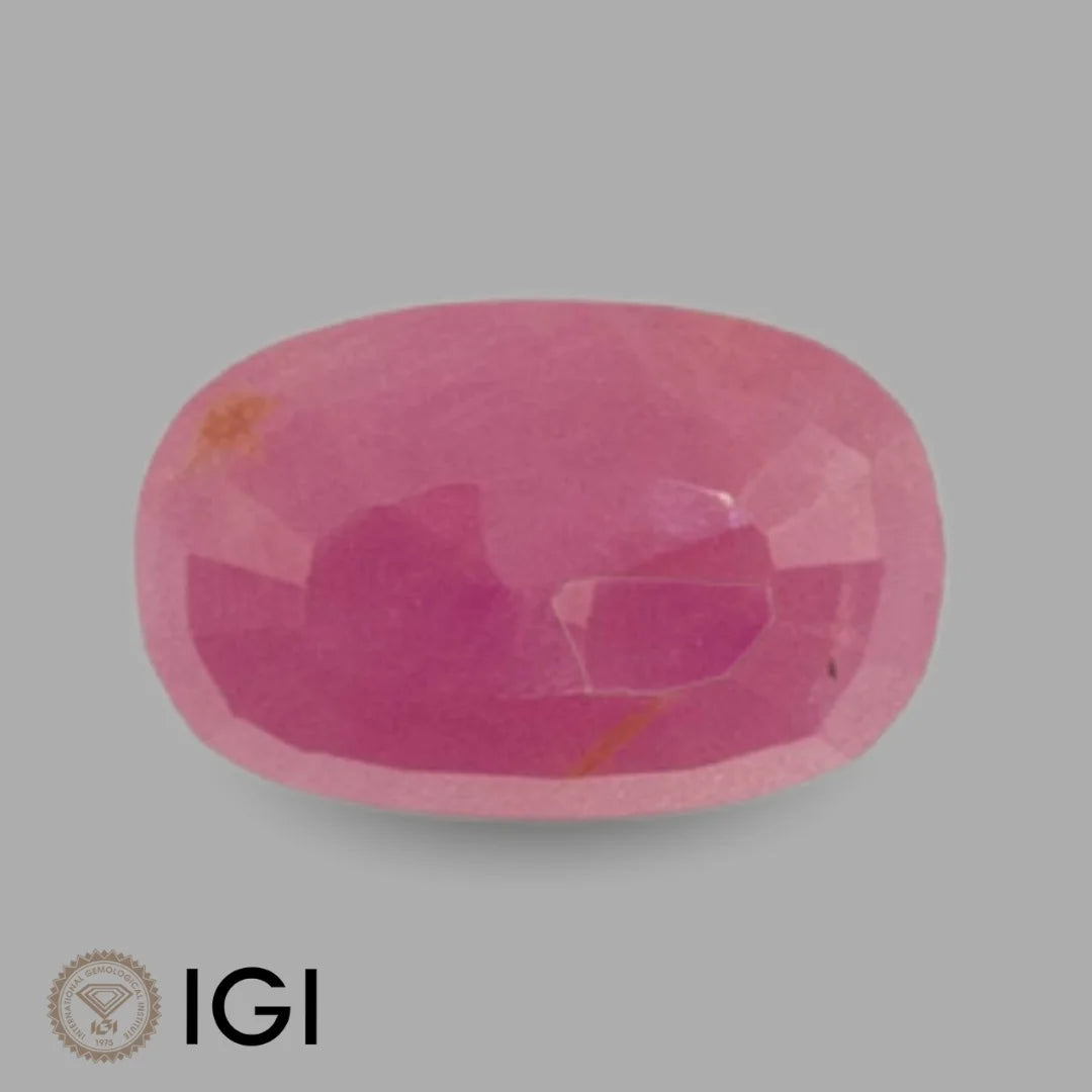 Natural Ruby Oval Mixed Cut - 4.66 Carats