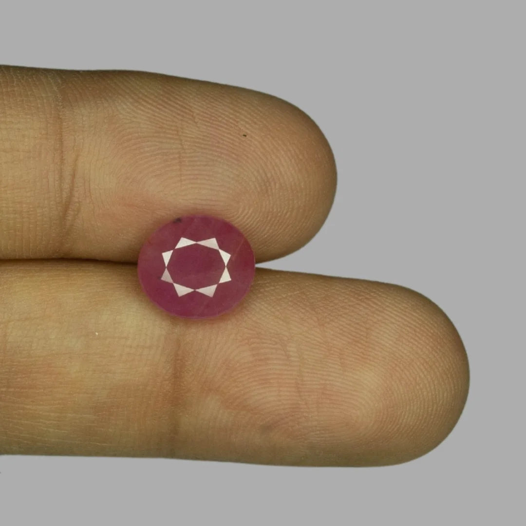 Natural Ruby Oval Mixed Cut - 4.78 Carats