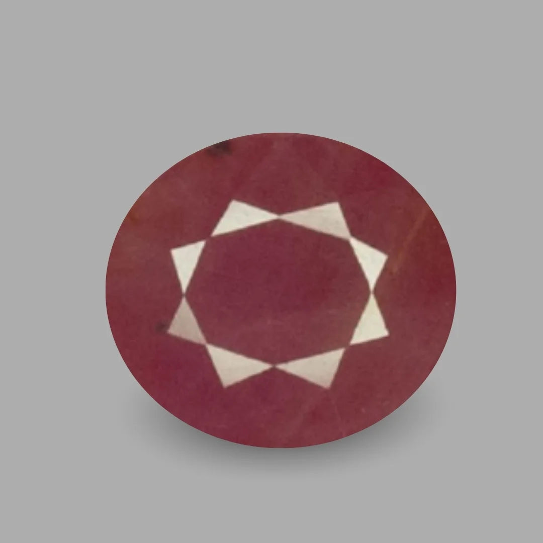 Natural Ruby Oval Mixed Cut - 4.78 Carats