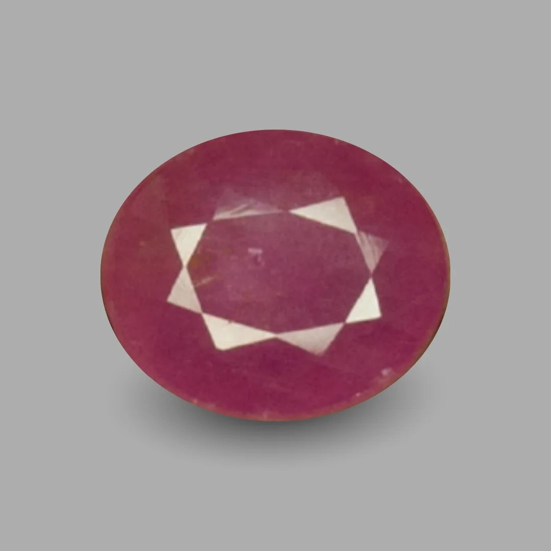 Natural Ruby Oval Mixed Cut - 4.86 Carats
