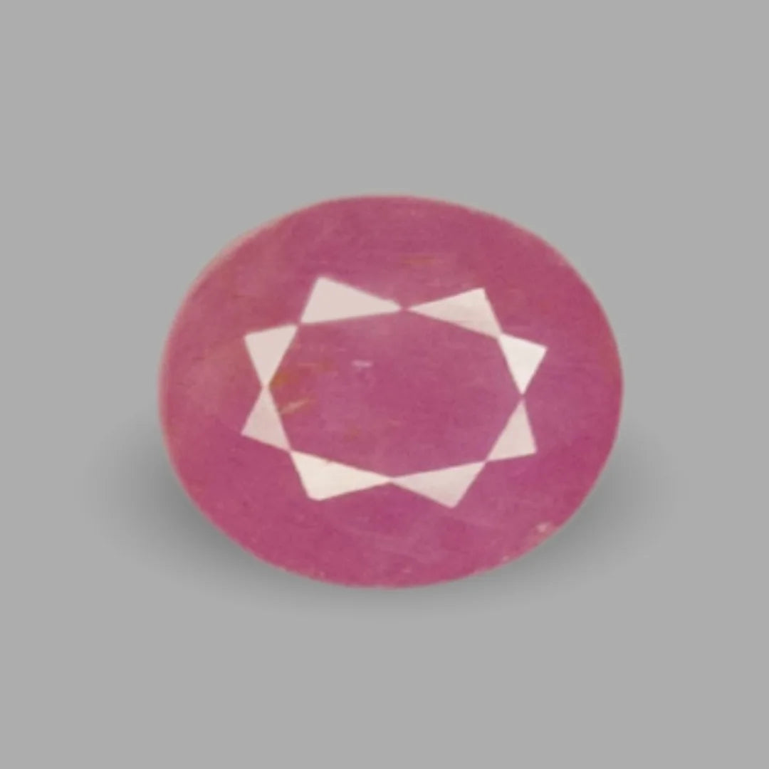 Natural Ruby Oval Mixed Cut - 4.86 Carats
