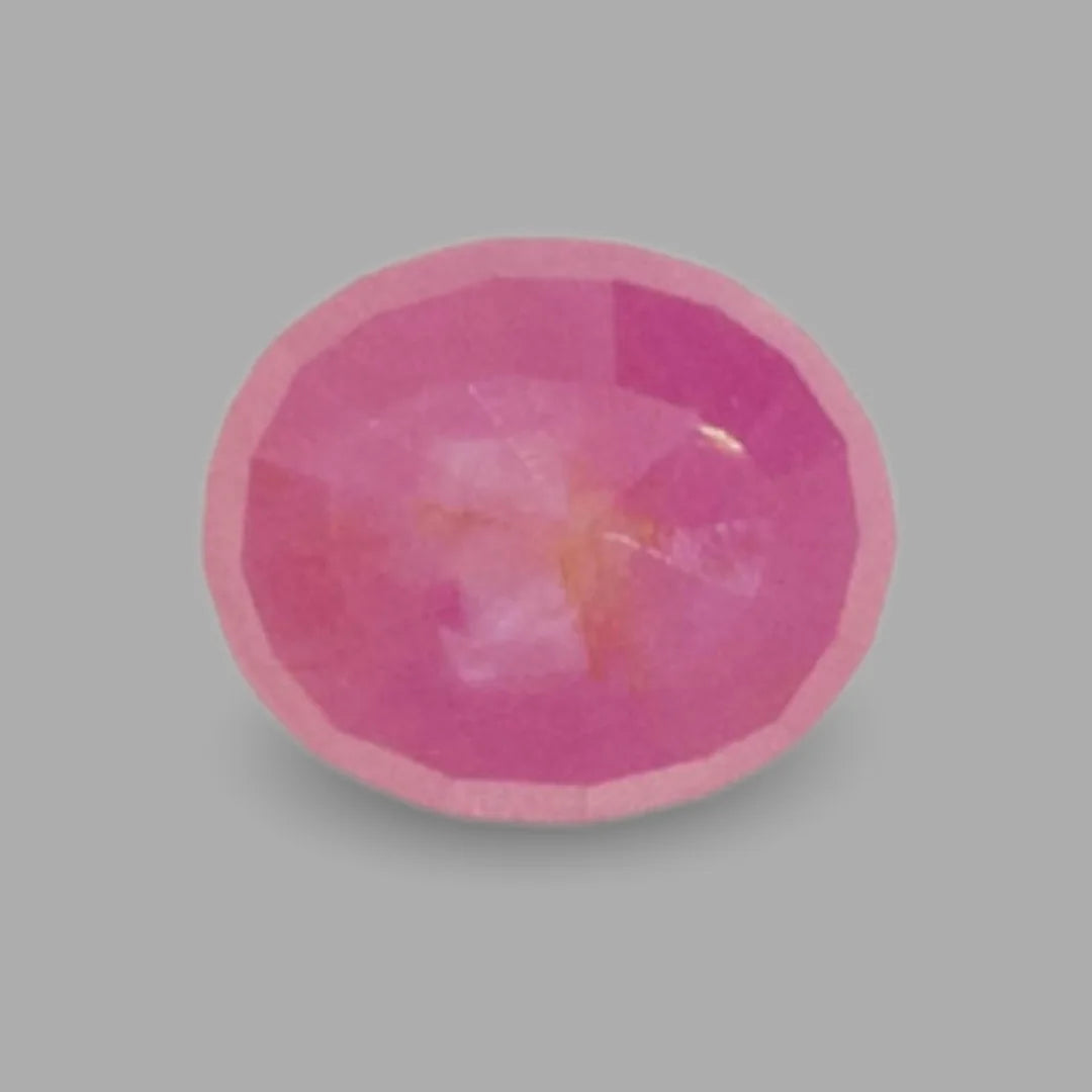 Natural Ruby Oval Mixed Cut - 4.86 Carats