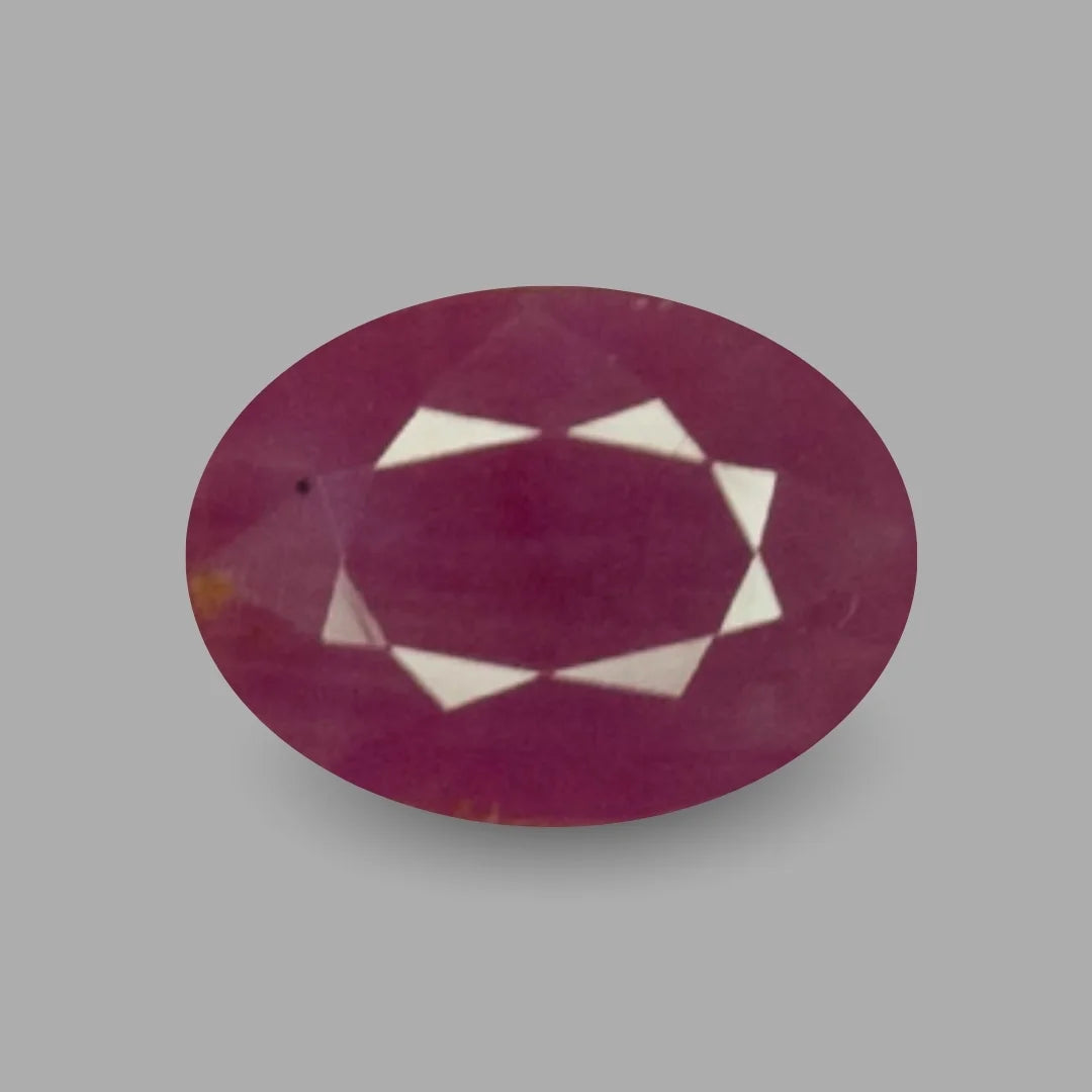 Natural Ruby Oval Mixed Cut - 5.14 Carats