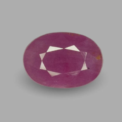 Natural Ruby Oval Mixed Cut - 5.14 Carats
