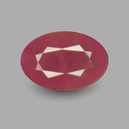 Natural Ruby Oval Mixed Cut - 5.22 Carats