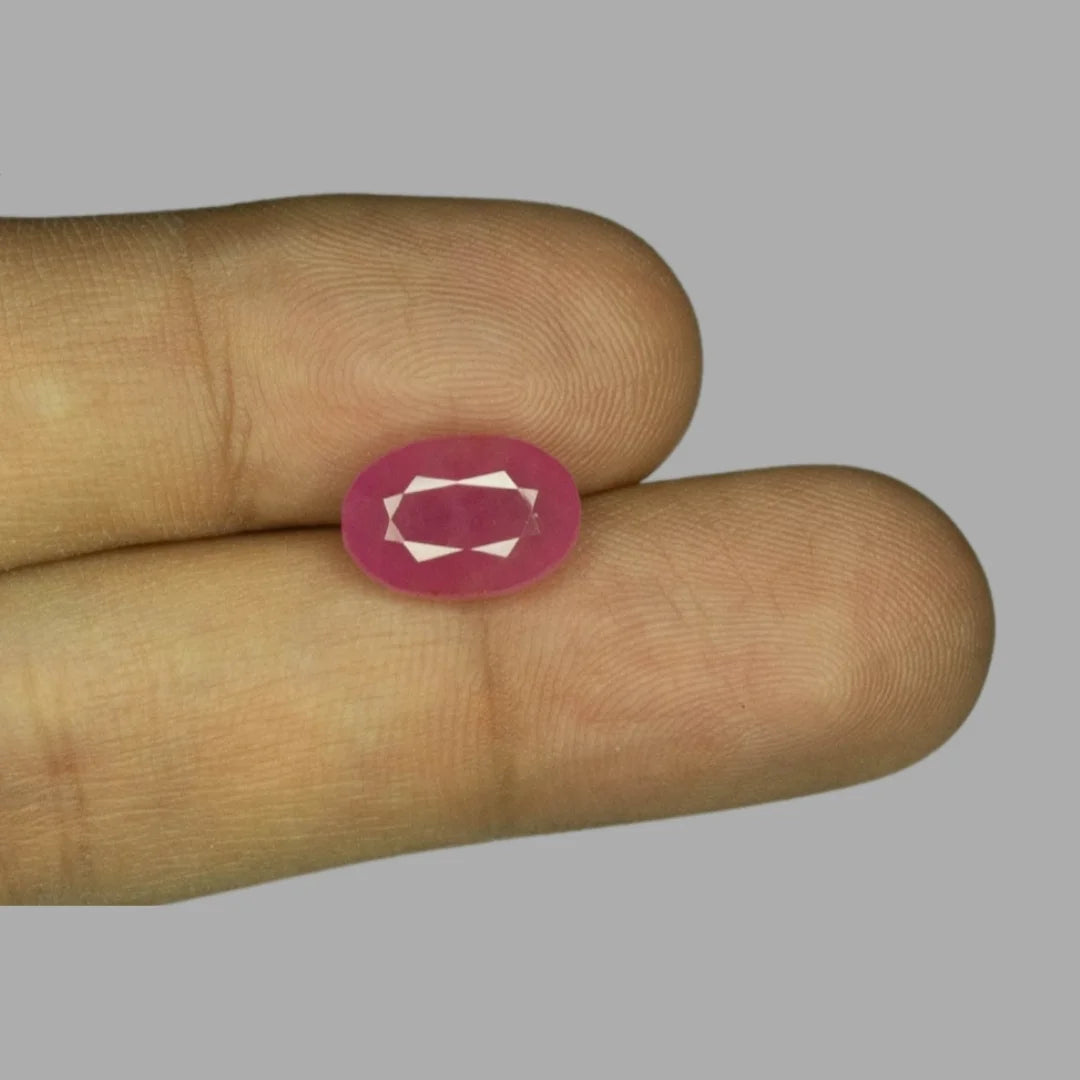 Natural Ruby Oval Mixed Cut - 5.22 Carats