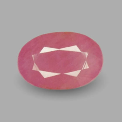 Natural Ruby Oval Mixed Cut - 5.22 Carats