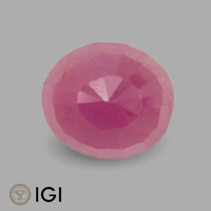 Natural Ruby Oval Mixed Cut - 5.24 Carats