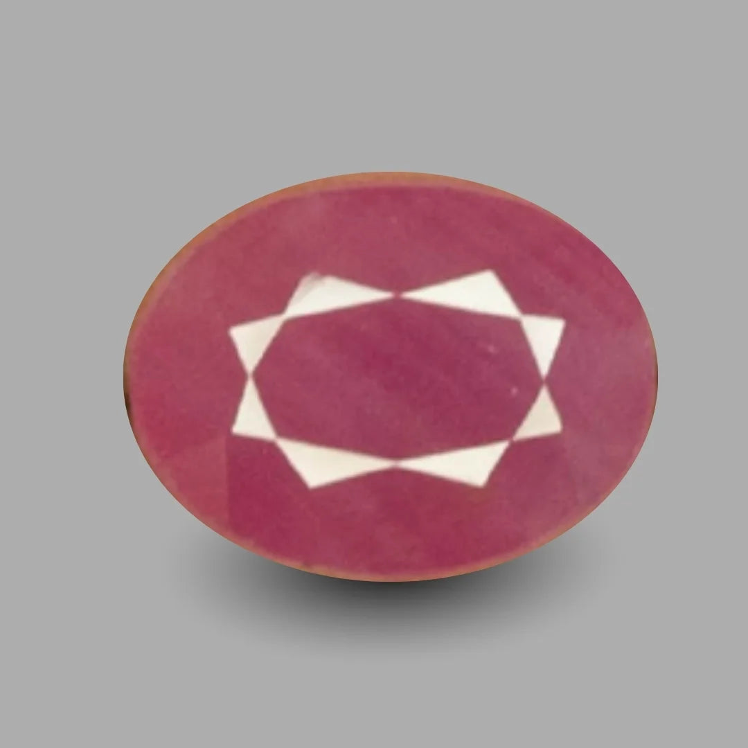 Natural Ruby Oval Mixed Cut - 5.70 Carats