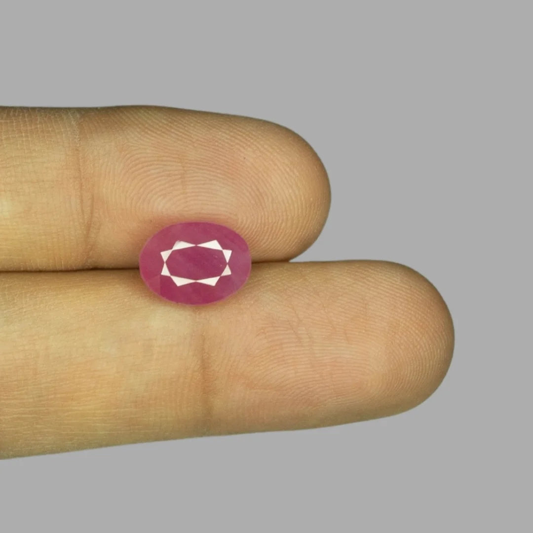 Natural Ruby Oval Mixed Cut - 5.70 Carats