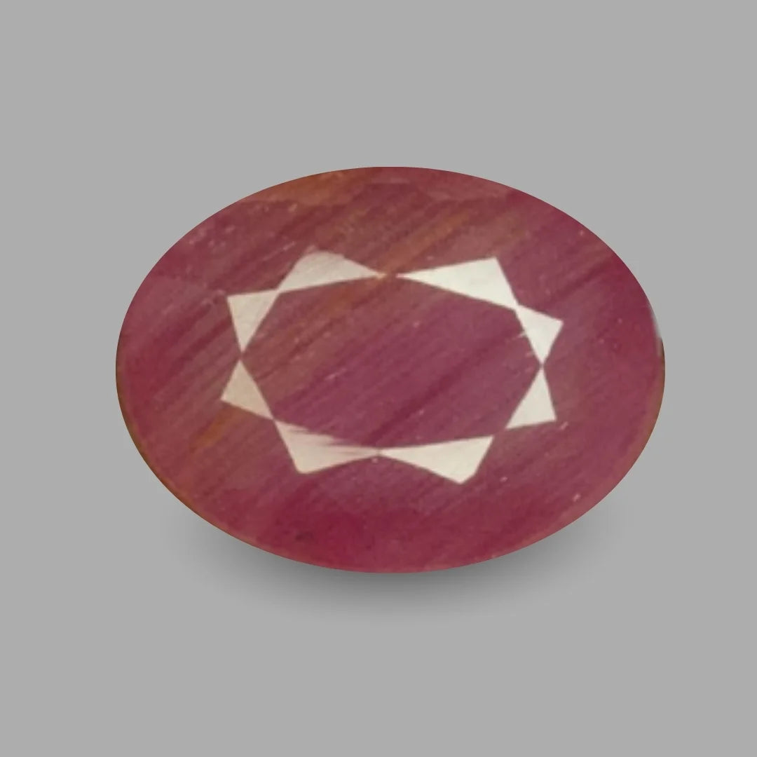 Natural Ruby Oval Mixed Cut - 5.93 Carats