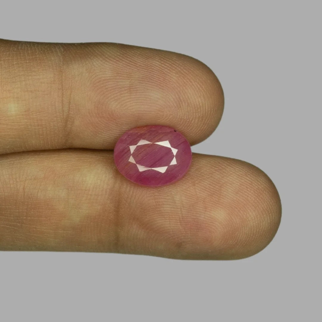 Natural Ruby Oval Mixed Cut - 5.93 Carats