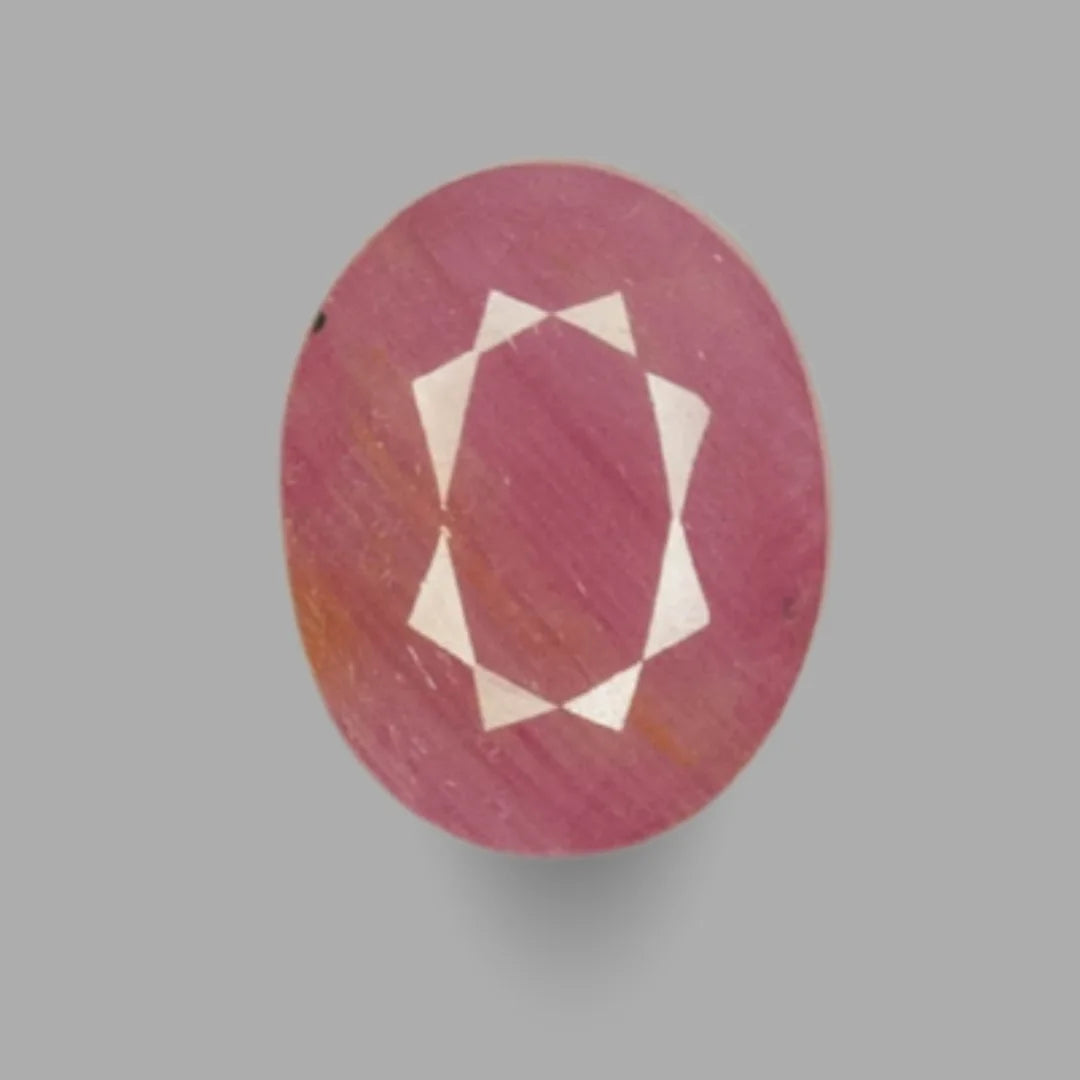 Natural Ruby Oval Mixed Cut - 5.93 Carats