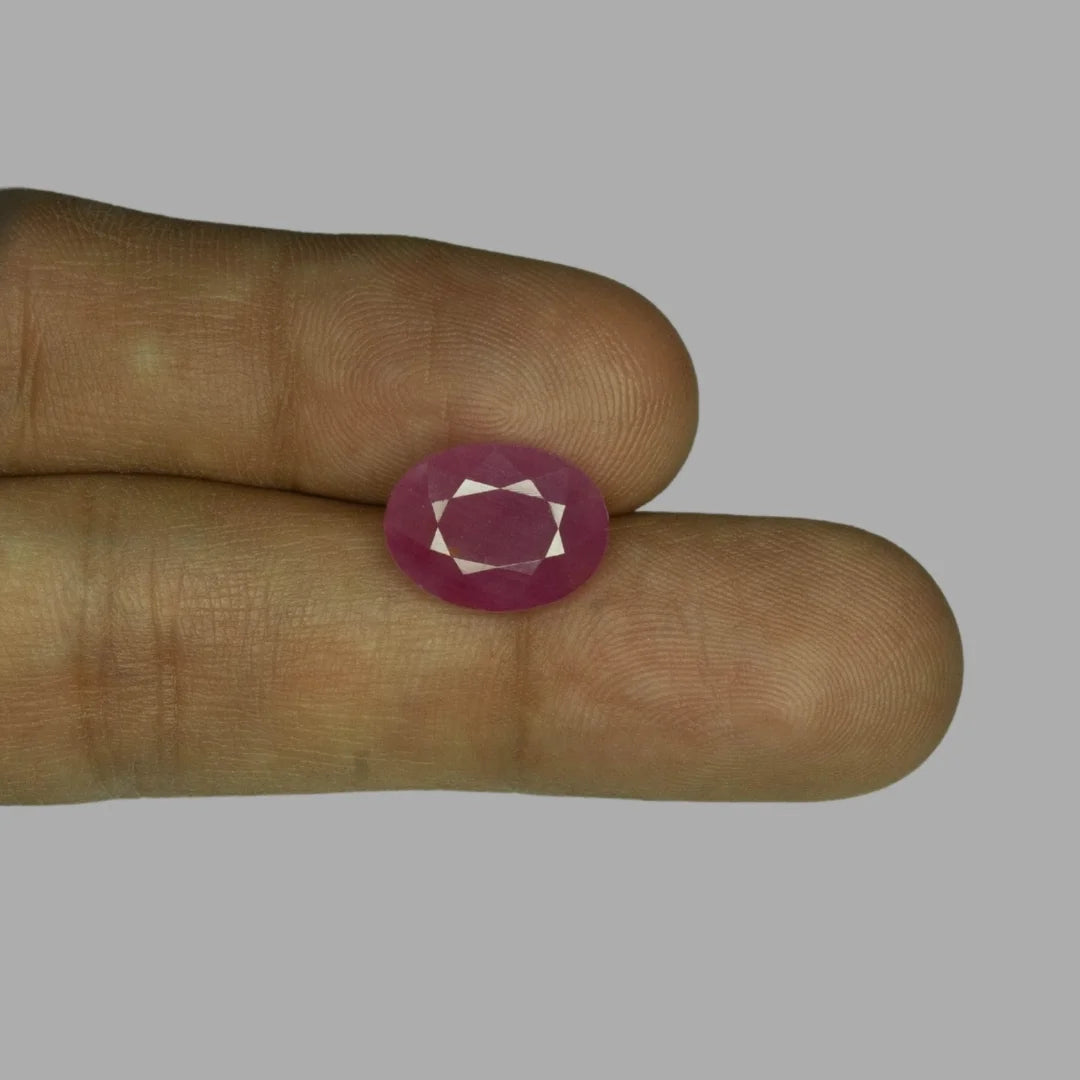 Natural Ruby Oval Mixed Cut - 6.68 Carats